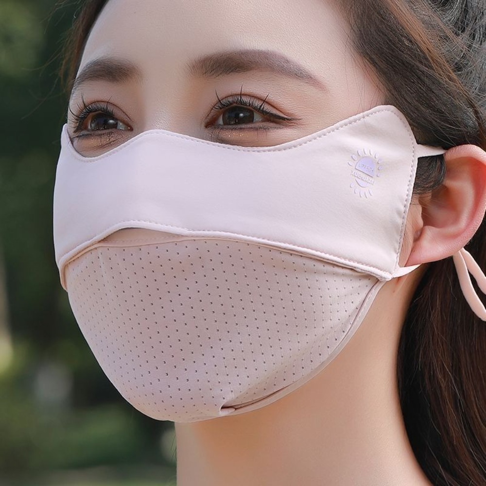 Cloth Face Mask Washable - 새로운 통기성 아이스 실크 마스크 세탁
