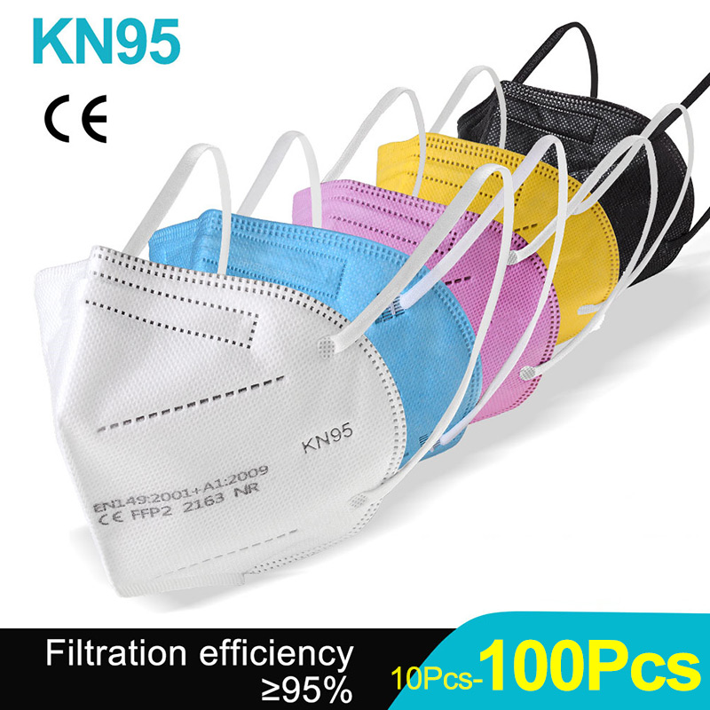 Kn95 Respirator Mask - 10-100Pcs FFP2 마스크 KN95 마스카라 5
