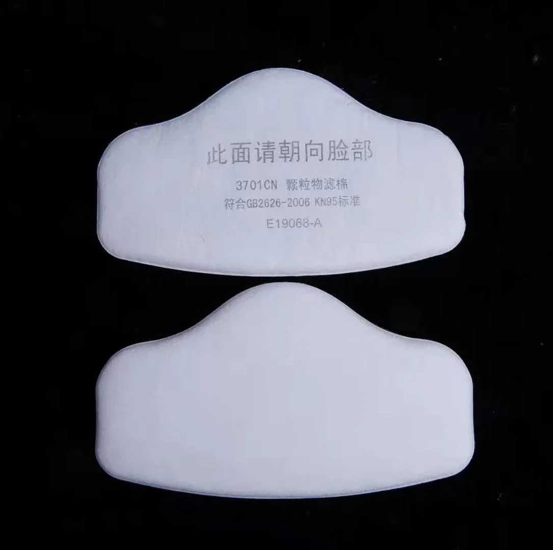 Dust Mask Construction - 3701 입자 코튼 필터, 3M 3200/HF52