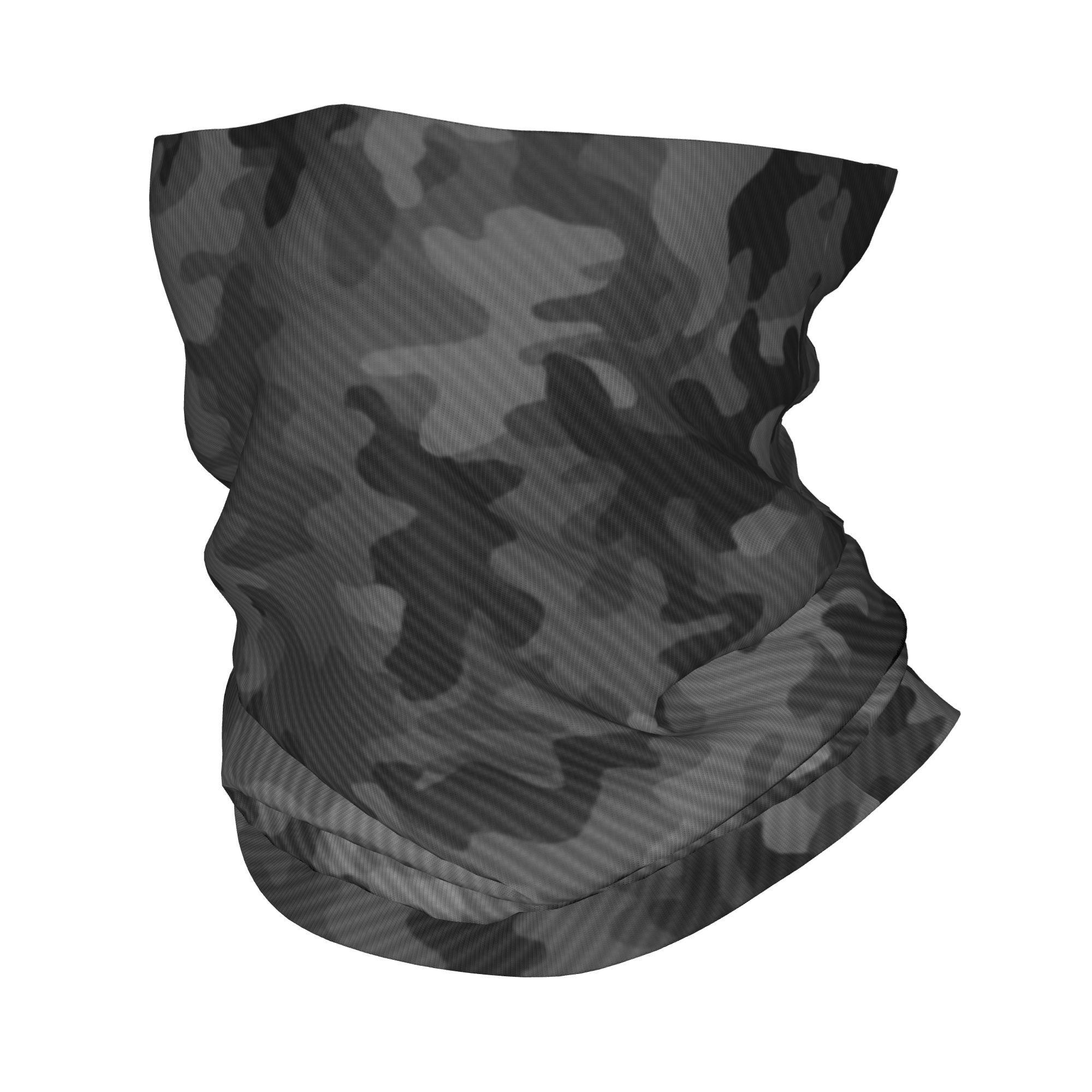 Neck Gaiter Face Cover - 커스텀 카본 카모 반다나 넥 게이터