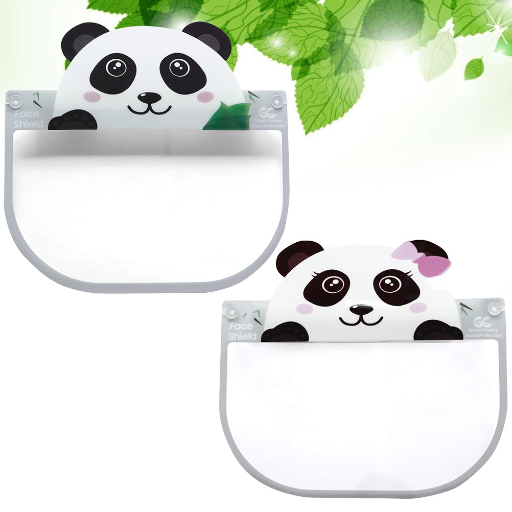 Kids Face Mask - 2Pcs 어린이 보호용 페이스 가드 만화