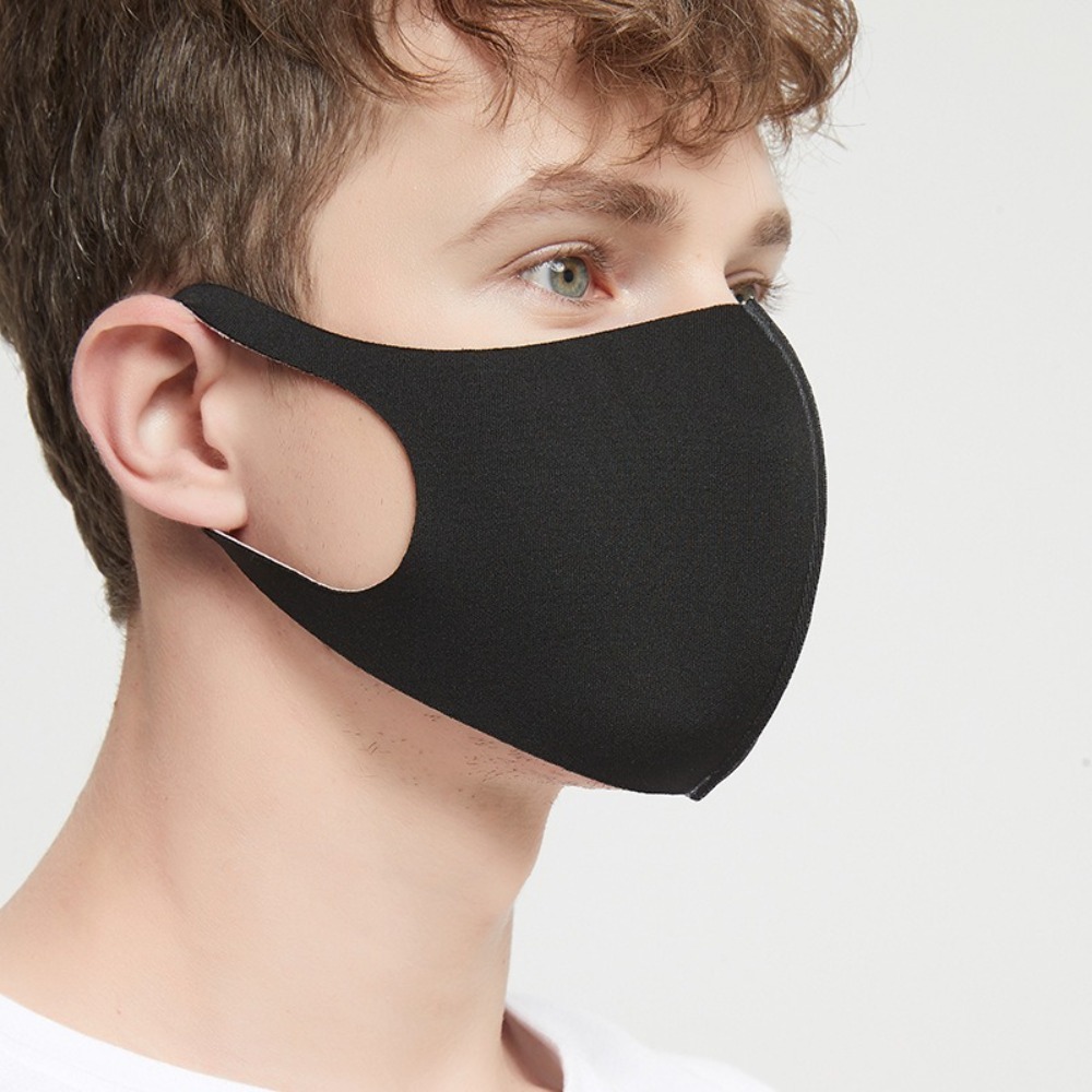 Cloth Face Mask Washable - 새로운 통기성 아이스 실크 마스크 자외선