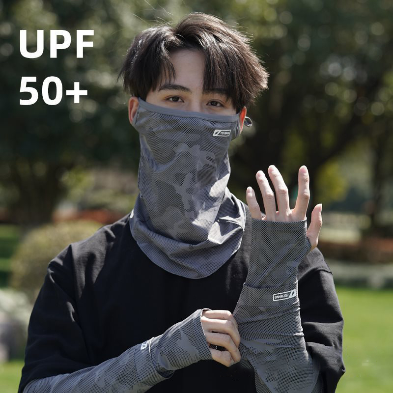 넥 게이터 UV 차단 페이스 마스크 아이스 실크 유니섹 - Sports Mask Breathable 리뷰 및 가격