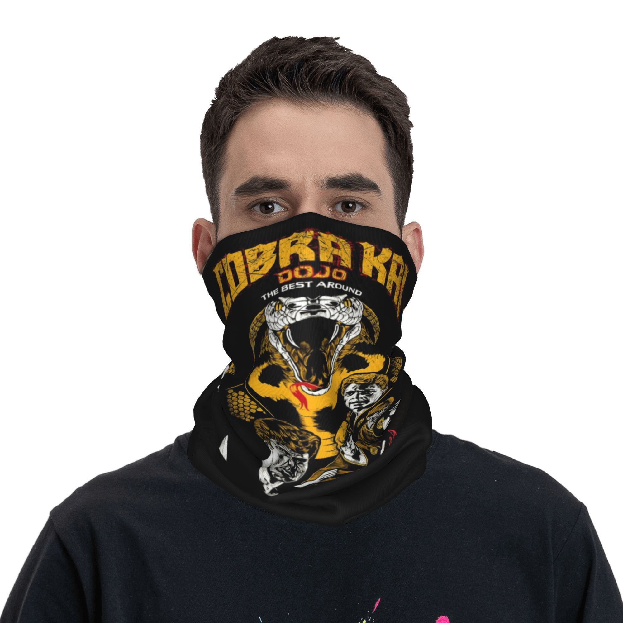 커스텀 코브라 카이 반다나 넥 게이터 UV 차단 페이스 - Neck Gaiter Face Cover 리뷰 및 가격