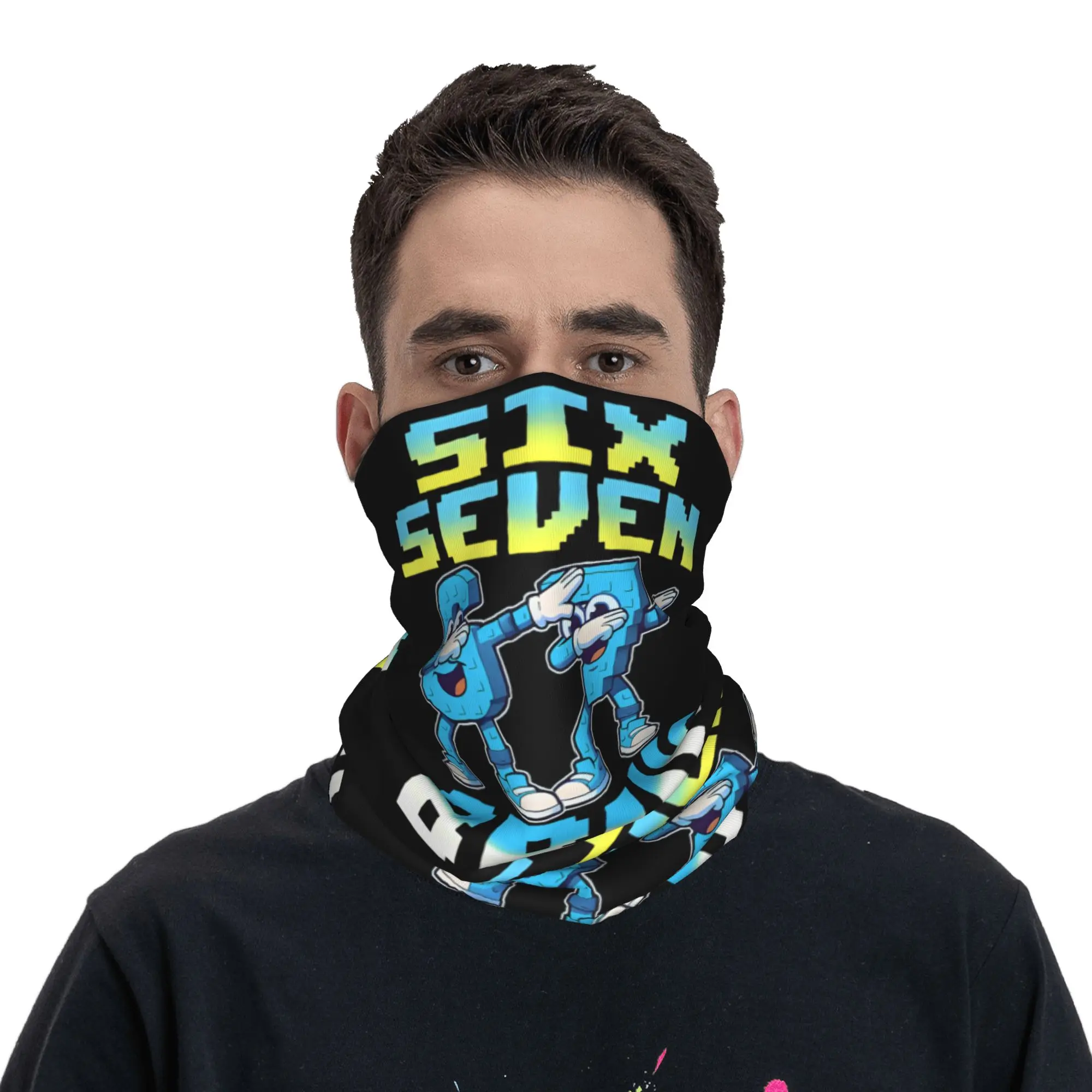 67 Six Seven Meme 6 7 Italian  - Neck Gaiter Face Cover 리뷰 및 가격